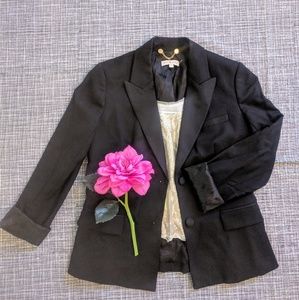 Tory Burch two button Blazer black